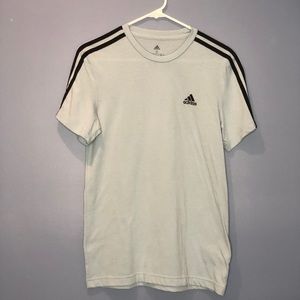 Adidas 3-Stripe Light Blue Tee